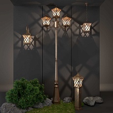 Уличный подвесной светильник Elektrostandard Cassiopeya a025297 2