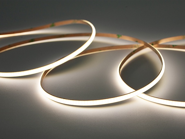 Светодиодная лента узкая LEDS POWER COB 480/м (8Вт/м) 24В нейтральная 4мм 008103 Фото № 2