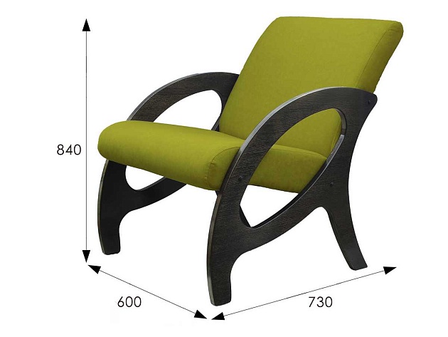 Кресло Мебелик Альма 005729 изображение 3 Кресло Мебелик Альма 005729 Фото № 3