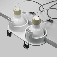 Встраиваемый светильник Maytoni Technical Downlight Share DL126-02-GU10-W 2