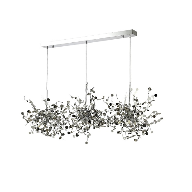 Подвесная люстра Crystal Lux GARDEN SP3х3 L1200 CHROME Фото № 1