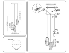 Подвесной светильник Ambrella light High light LH55210 1