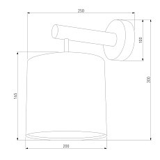 Бра TK Lighting 4108 Deva White 1