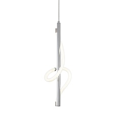 Подвесной светодиодный светильник Indigo Intreccio 14025/1P Chrome V000145L 1