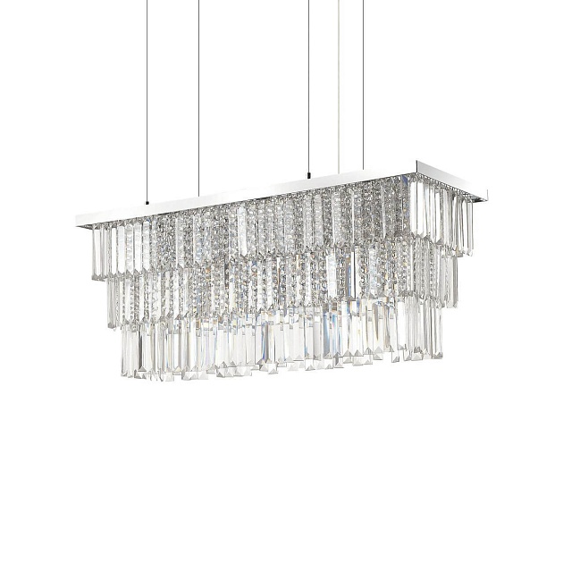 Подвесная люстра Ideal Lux Martinez SP6 Cromo 166322 изображение 1 Подвесная люстра Ideal Lux Martinez SP6 Cromo 166322 Фото № 1