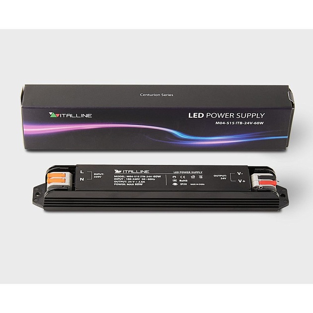 Блок питания Italline M04-515 ITB-24V-60W изображение 1 Блок питания Italline M04-515 ITB-24V-60W Фото № 1