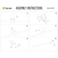 Настенный светодиодный светильник Kink Light Локи 08423-80,02(3000K) 1