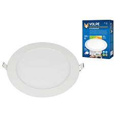 Встраиваемый светодиодный светильник Volpe ULP-Q203 R120-6W/WW White UL-00003376 1