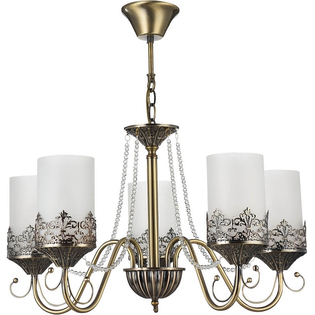 Подвесная люстра Freya Sherborne FR2563-PL-05-BZ Фото № 1