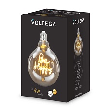 Лампа светодиодная филаментная Voltega 271 E27 4W 2500K желтая 8556 2