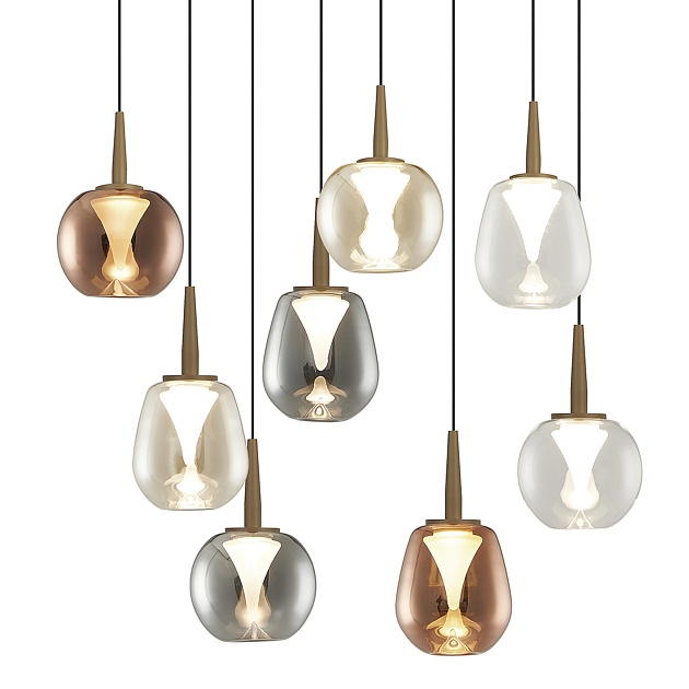 Подвесная светодиодная люстра Mantra Andromeda 8934+8PL Фото № 7