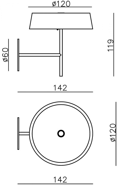 Основа для бра Deko-Light Miram 930622 Фото № 2