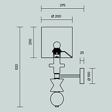 Бра Maytoni Comforty MOD298WL-01W 1