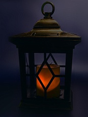 Подвесной светильник на солнечных батареях Uniel USL-S-180/PT220 Bronze lantern 10227 5