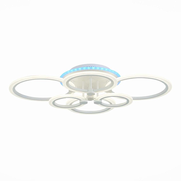 Потолочная светодиодная люстра Evoluce Cerina SLE500552-06RGB Фото № 1