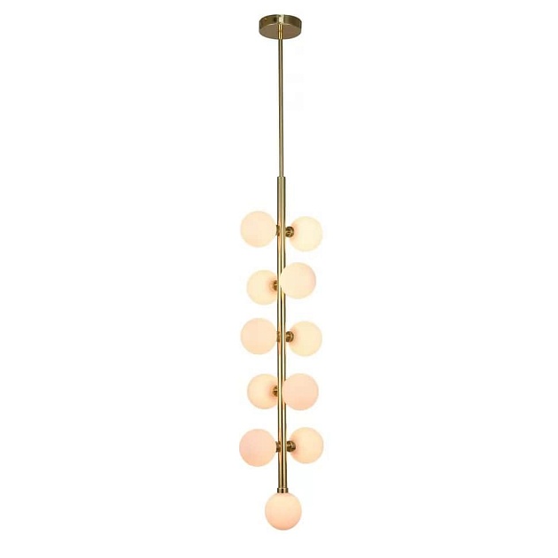 Подвесная люстра iLamp Golden 777P/11 GL-WH Фото № 1