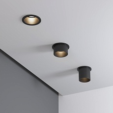 Встраиваемый светильник Elektrostandard Moll 25002/01 GU10 черный a064242 4