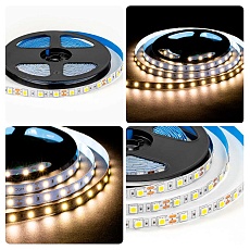 Светодиодная лента OGM 14,4W/m 60LED/m 5050SMD дневной белый 5M LSE-269 3