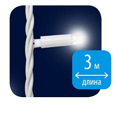 Светодиодная гирлянда Uniel занавес 220V белый ULD-C2030-240/SWK White IP67 UL-00001361 1