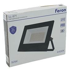 Светодиодный прожектор Feron LL-971 IP65 50W 6400K 51630 1