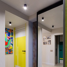 Потолочный светильник Elektrostandard Spike DLN112 GU10 черный a048145 2