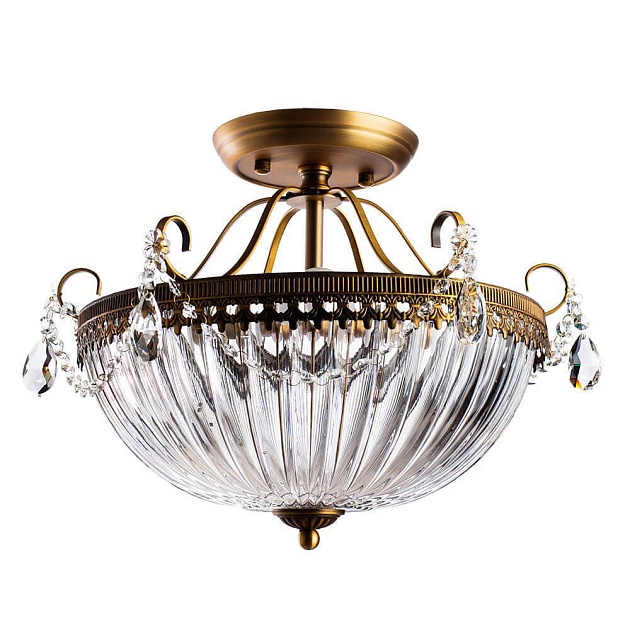 Потолочный светильник Arte Lamp Schelenberg A4410PL-3SR фото 