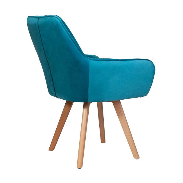 Кресло AksHome Soft бирюзовый, велюр 64743 изображение 4 Кресло AksHome Soft бирюзовый, велюр 64743 Фото № 4