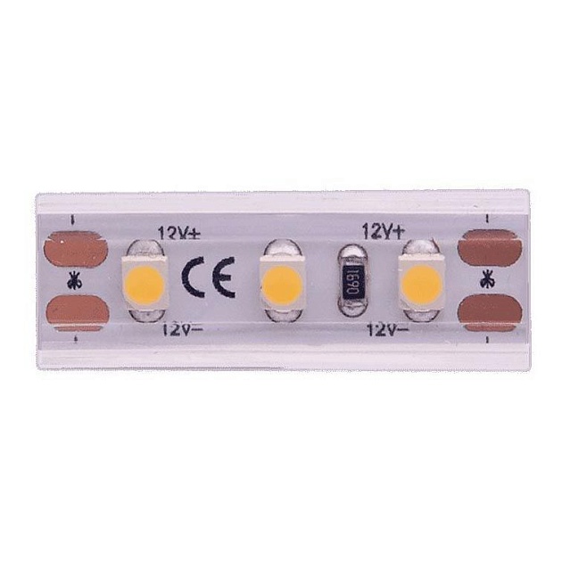Светодиодная влагозащищенная лента DesignLed 9,6W/m 120LED/m 3528SMD нейтральный белый 5M 002369 изображение 7 Светодиодная влагозащищенная лента DesignLed 9,6W/m 120LED/m 3528SMD нейтральный белый 5M 002369 Фото № 7