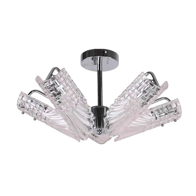 Потолочная люстра ЭкономСвет 13109/5CR WT Фото № 1