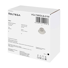 Встраиваемый светильник Voltega Ферт / Fert VGL7380DLB-01W 1