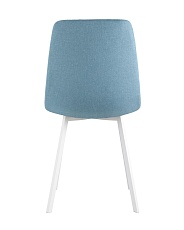 Кухонный стул Stool Group Chilly рогожка голубой (ножки белые) OS-2011 1009-8 wl 4
