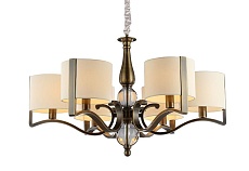 Люстра NEWPORT 31305+1/C black brass 1