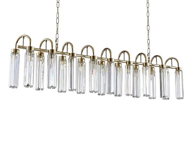 Люстра NEWPORT 4526+12/S new gold Фото № 2