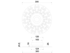 Бра Arte Lamp Biscotto A2643AP-1GO 1