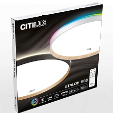 Потолочный светодиодный светильник Citilux Etalon CL750500R 4