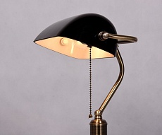 Настольная лампа Lumina Deco Banker LDT 305 BK 2