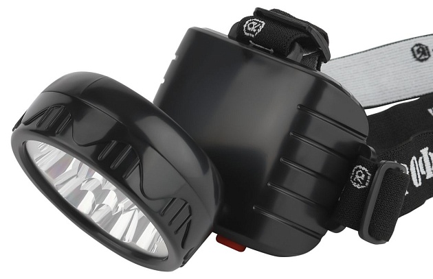 Налобный светодиодный фонарь ЭРА Трофи аккумуляторный 76х92х72 50 лм TG9 C0045557 фото 10