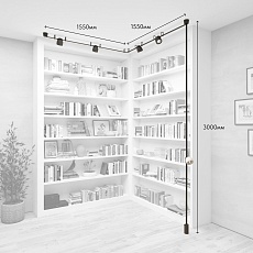 Комплект ременной трековой системы Denkirs Belty Set DK55SET15-01-DG 1