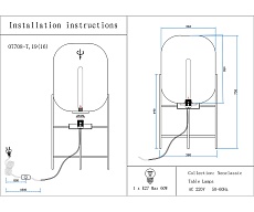 Настольная лампа Kink Light Лорейн 07708-T,19(16) 2