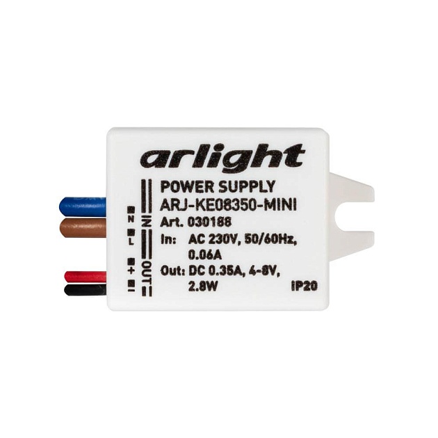 Драйвер Arlight ARJ-KE08350-Mini 4-8V 2,8W IP20 0,35A 030188 фото 2