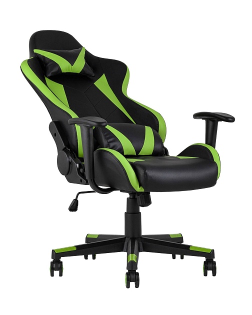 Игровое кресло TopChairs Gallardo зеленое SA-R-1103 neon green фото 6