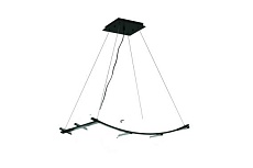 Люстра подвесная Alfa Light F3524-09 White+Black E27*6