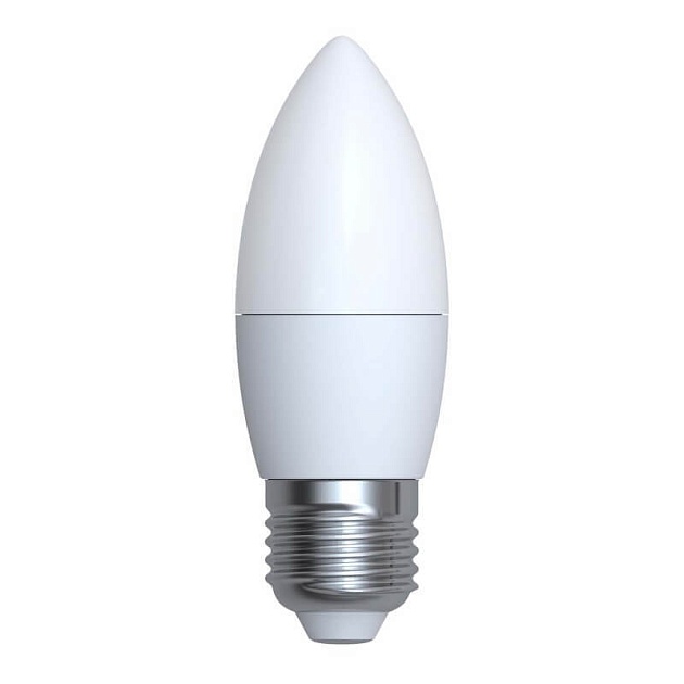 Лампа светодиодная E27 7W 4000K матовая LED-C37-7W/NW/E27/FR/NR UL-00003798 фото 