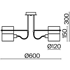 Люстра Freya FR2023PL-03CH 3