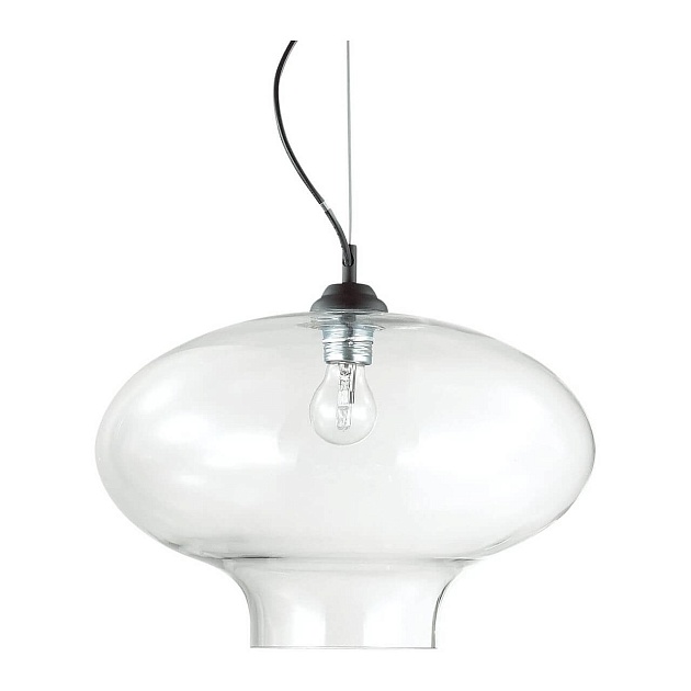 Подвесной светильник Ideal Lux Bistro SP1 Round Trasparente 120898 Фото № 1