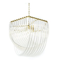 Подвесная люстра Lumina Deco Weddini LDP 6001-600 GD+CL 4
