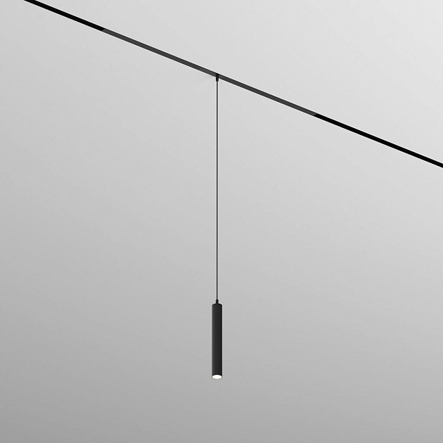 Трековый светодиодный светильник Denkirs Simple Spot DK8208-BK Фото № 2