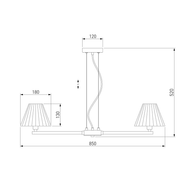 Подвесная люстра Eurosvet Peony 60136/8 хром/графит изображение 3 Подвесная люстра Eurosvet Peony 60136/8 хром/графит Фото № 3