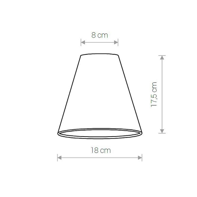 Абажур Nowodvorski Cameleon Cone S 8416 Фото № 2