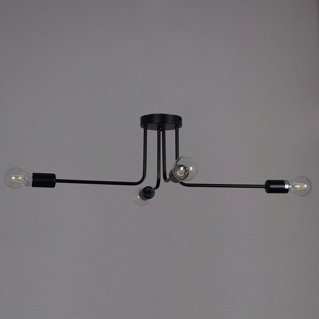 Потолочная люстра Illumico IL2000-4C-05 BK Фото № 4